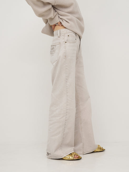 【 予約:11月中旬 】LOOSE FIT FLARE PT /Y254-31131